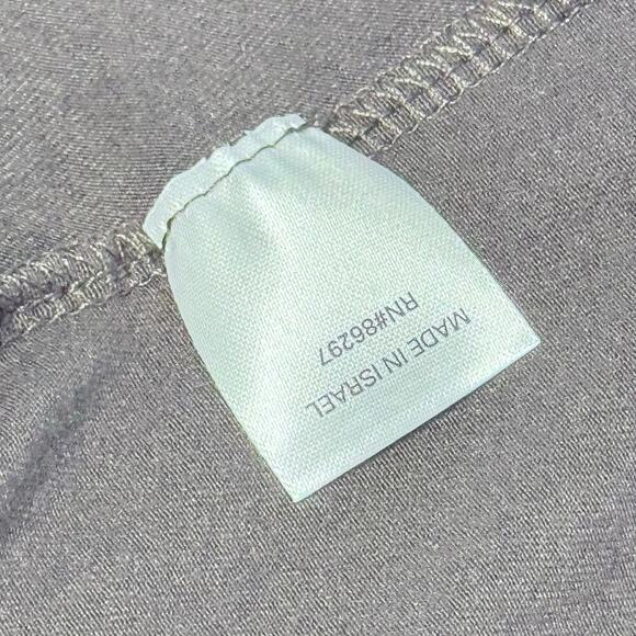 New VERTIGO PARIS Brown Sleeveless Dress Beaded Straps Knot Front Jersey Sz L - Picture 15 of 15